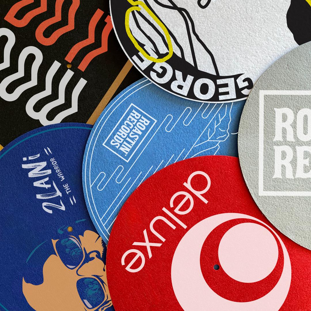 Custom 12" Slipmats - Twin Pack