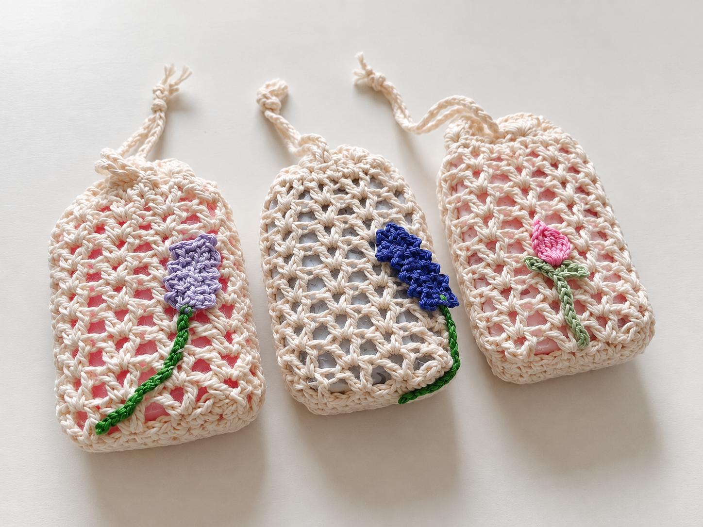 Soap In Washcloth Bag  — 1