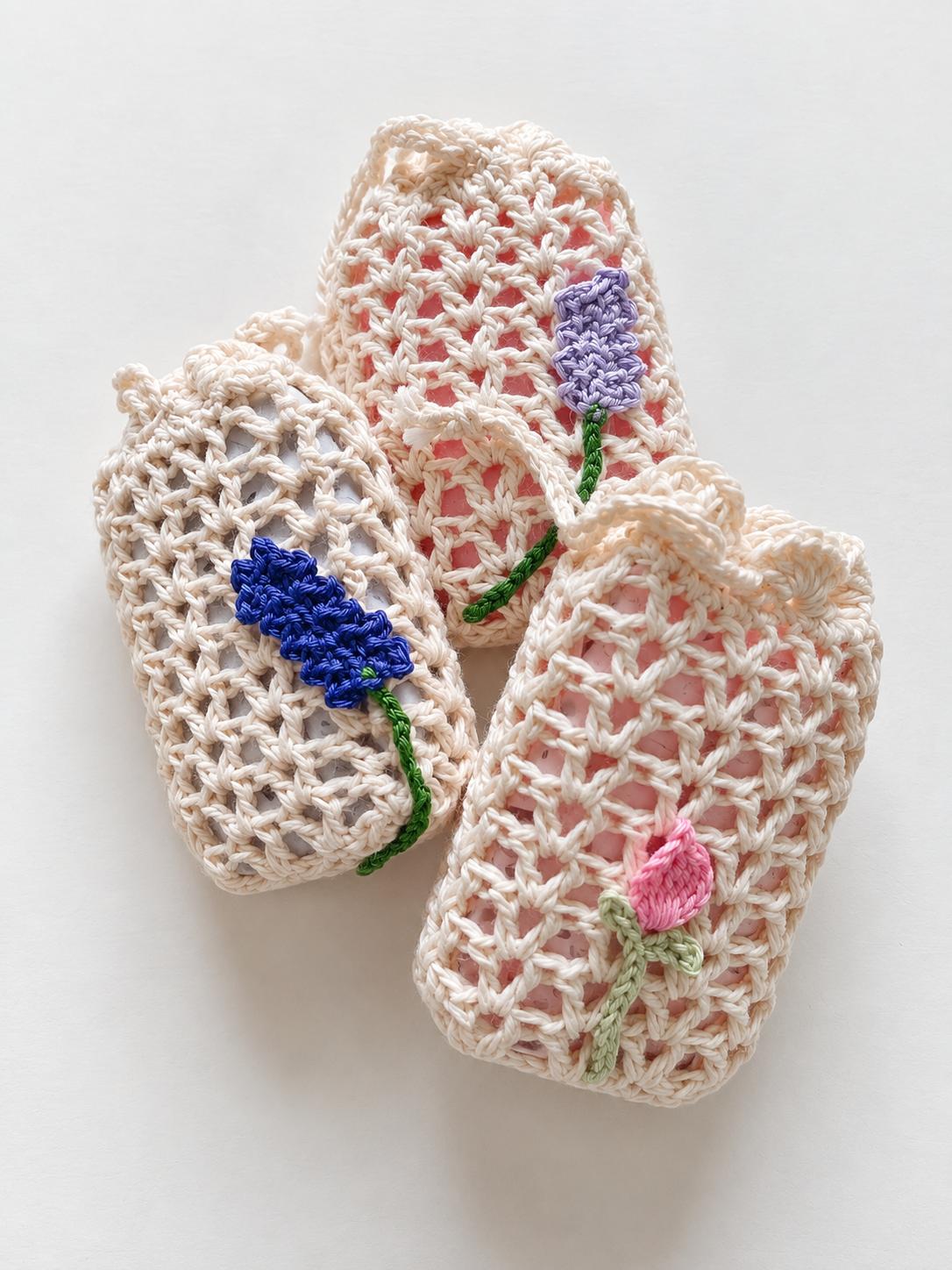 Soap In Washcloth Bag  — 4
