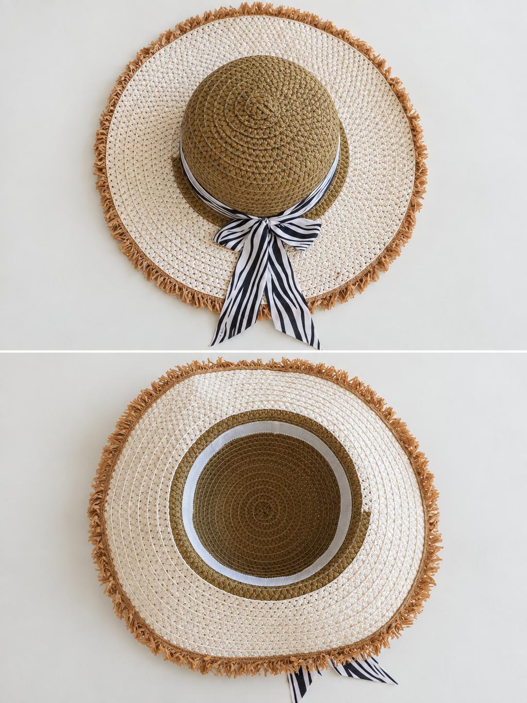Preloved Sun Hat - Zebra — 3