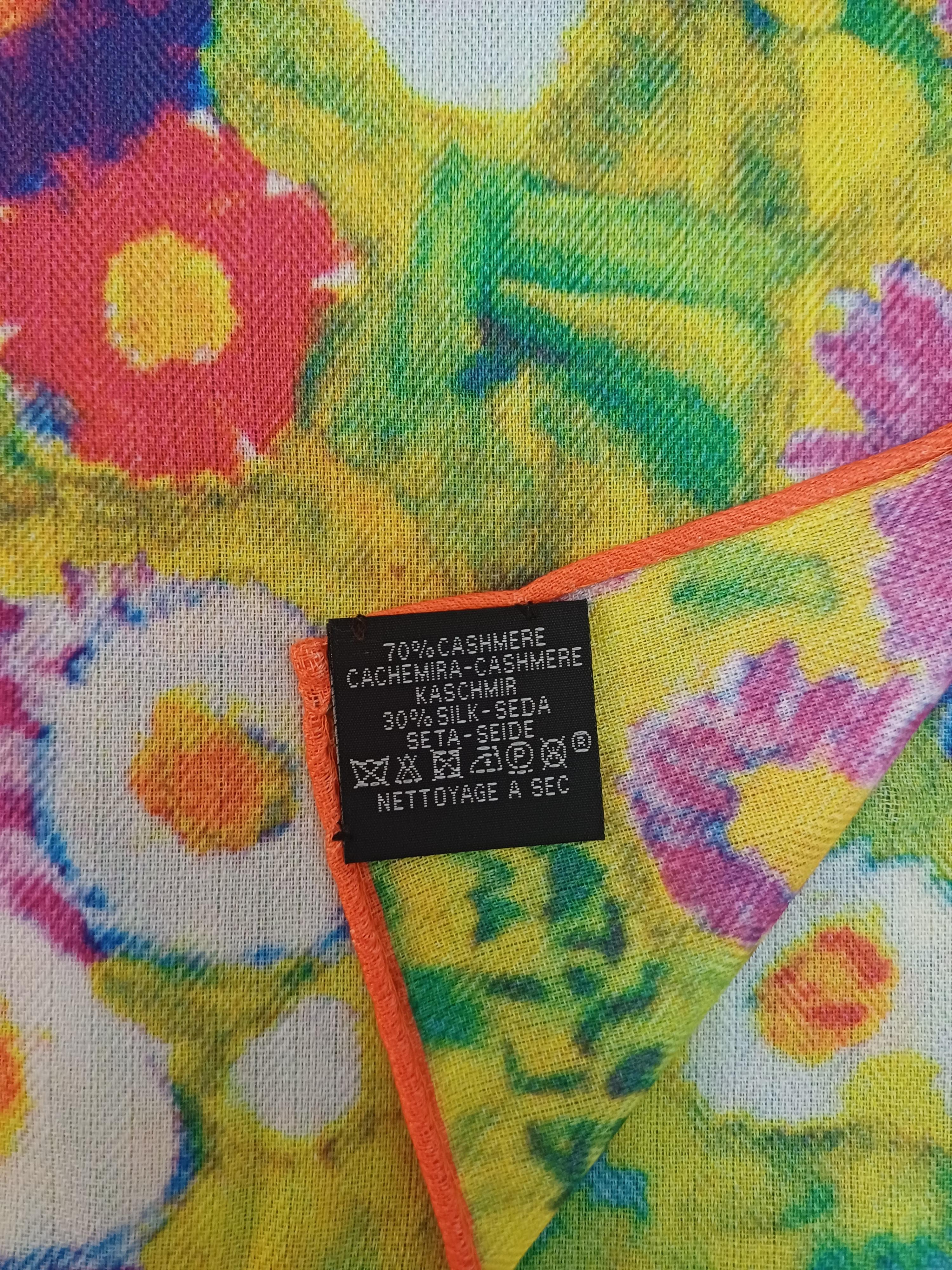 Wildflower Silk & Cashmere Scarf, photo 3