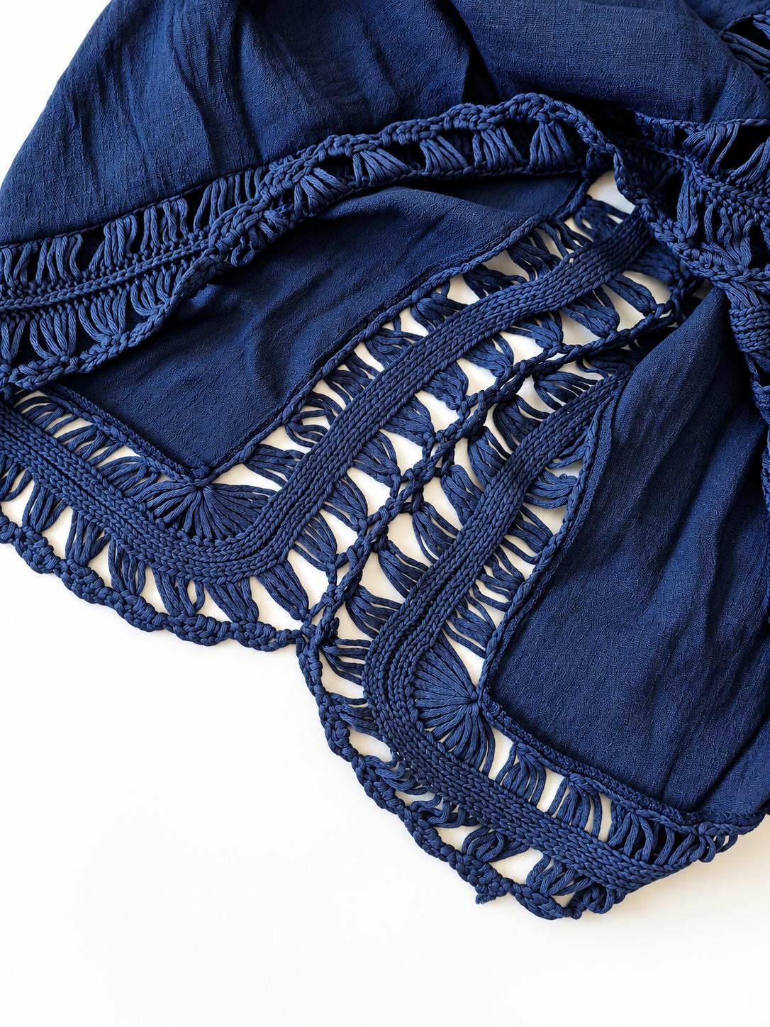 Crochet Trim Cover-Up Kaftan, photo 5