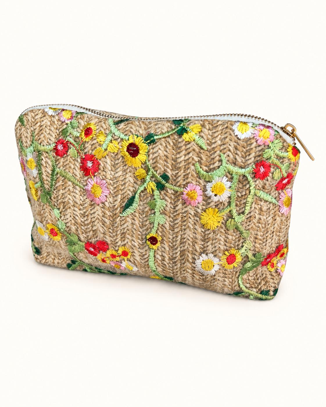 Embroidered Floral Vanity Bag - Assorted Sizes, photo 2