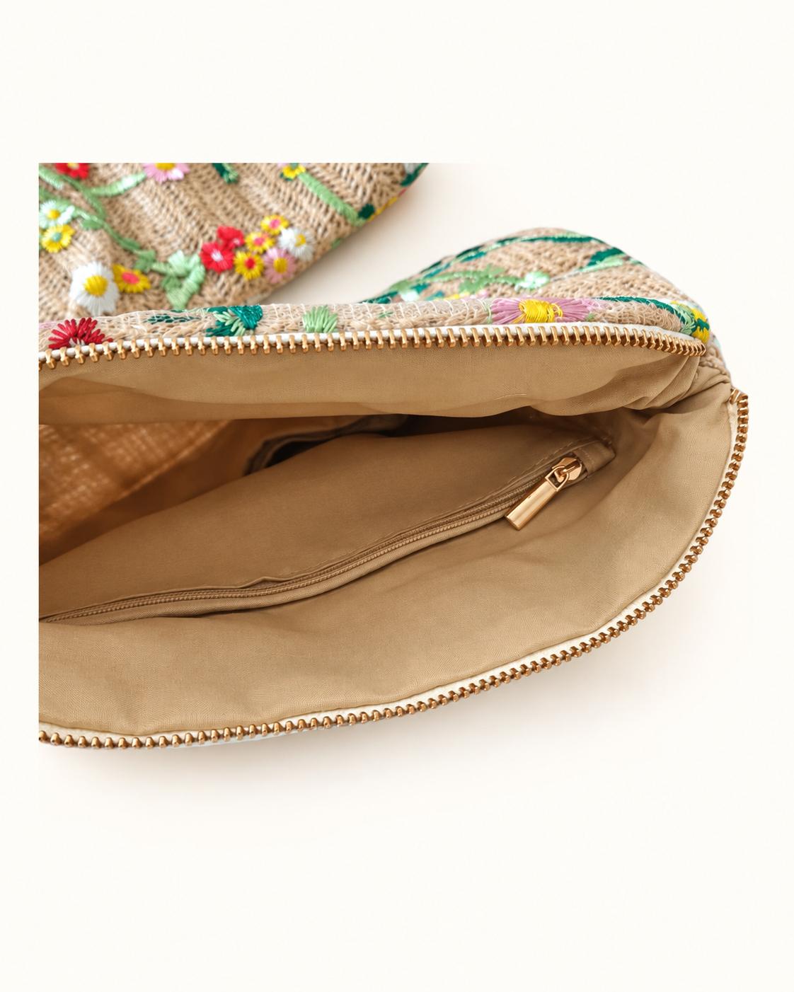 Embroidered Floral Vanity Bag - Assorted Sizes, photo 4