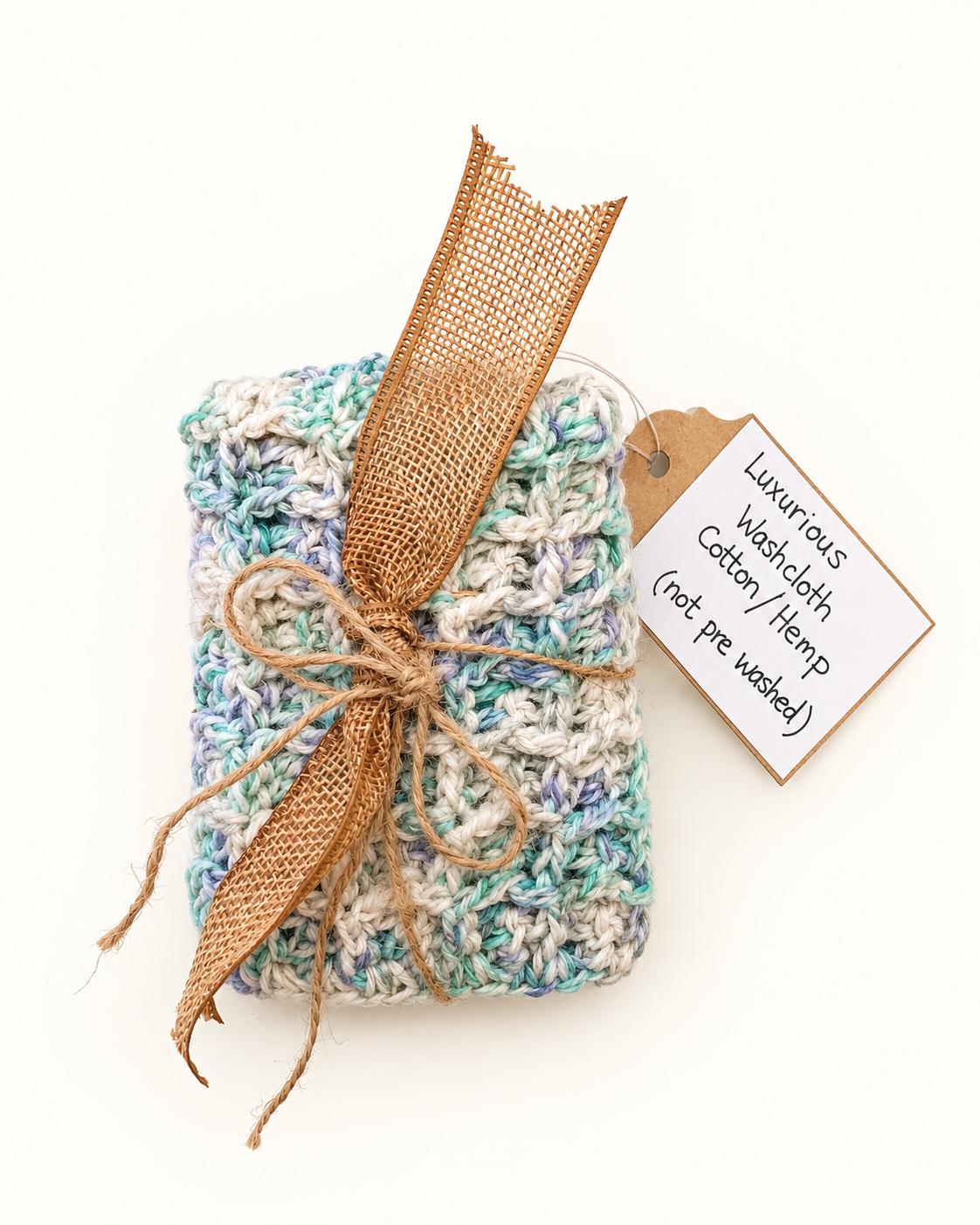 Crocheted Luxurious Washcloth, photo 2