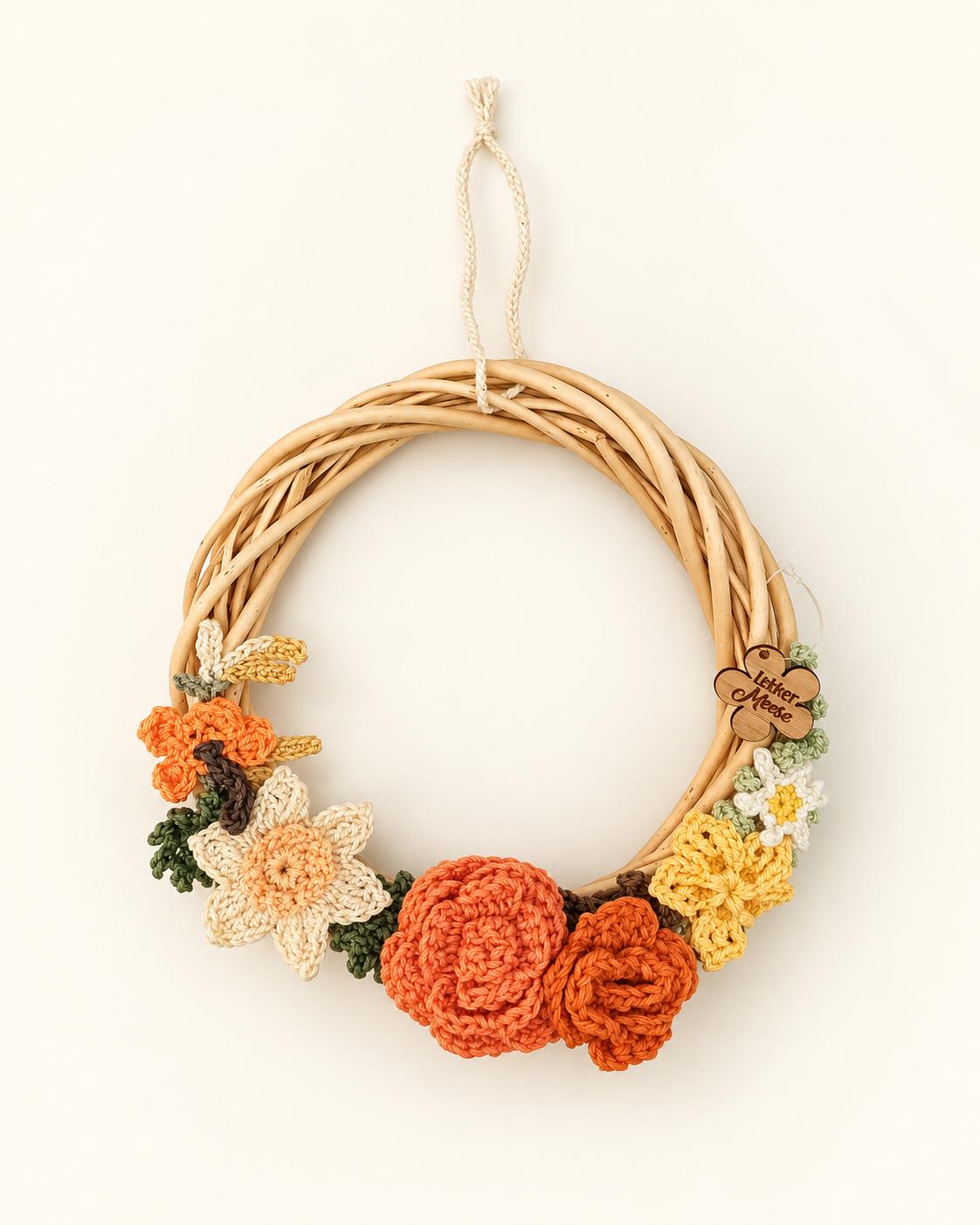 Decorative Wood Wreath, photo 1
