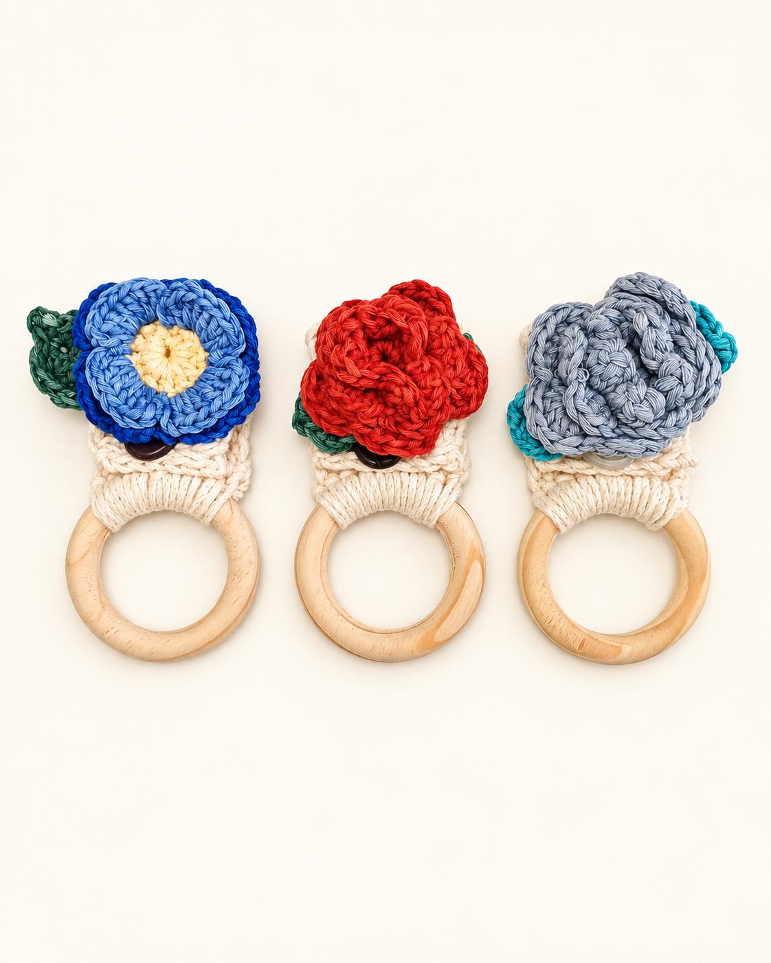 Crocheted Towel Holder , photo 2