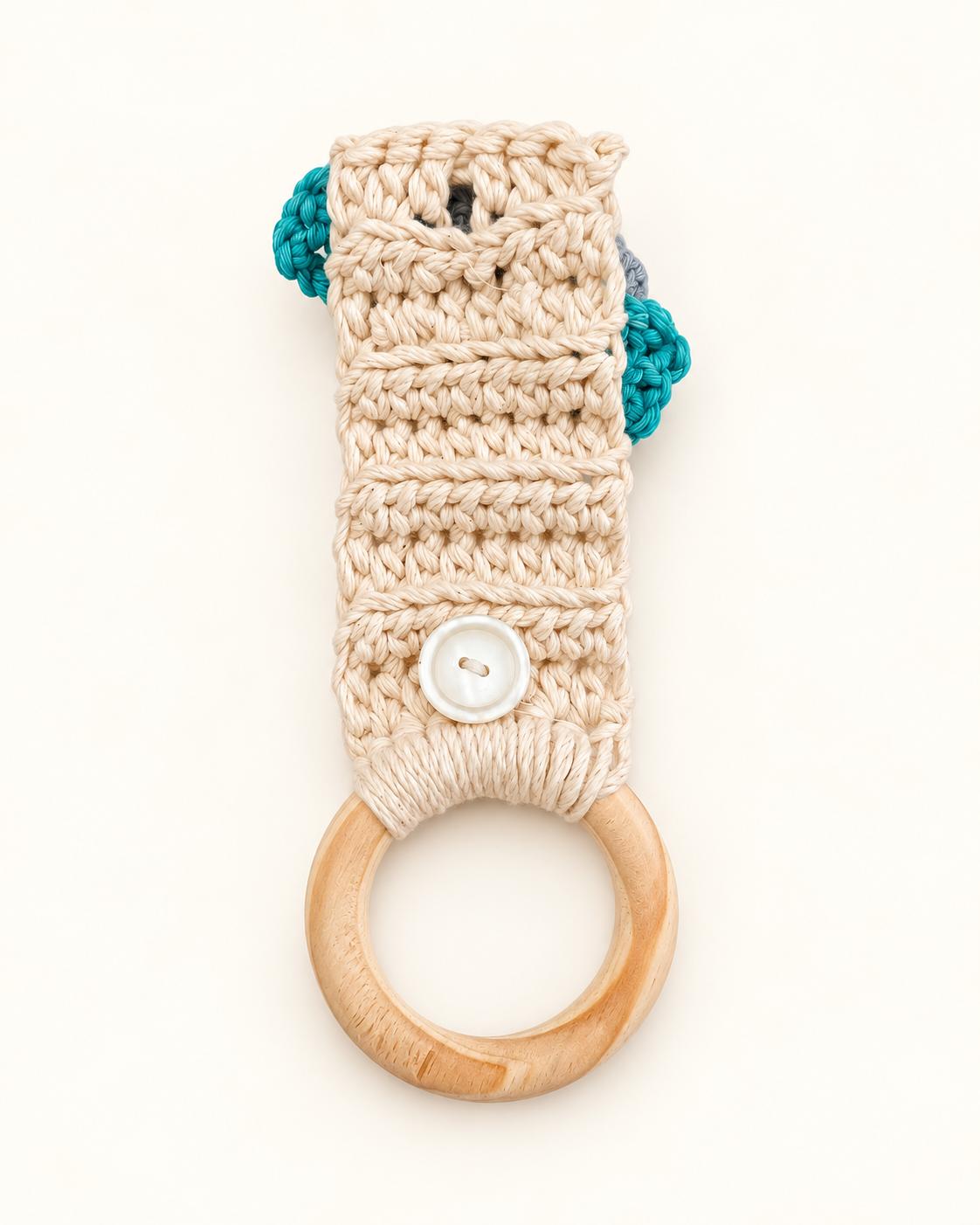 Crocheted Towel Holder , photo 3