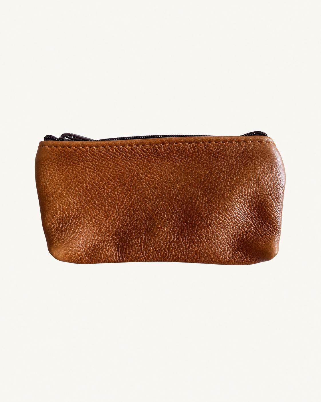 Genuine Leather Zipper Pouch - Assorted Sizes , photo 4