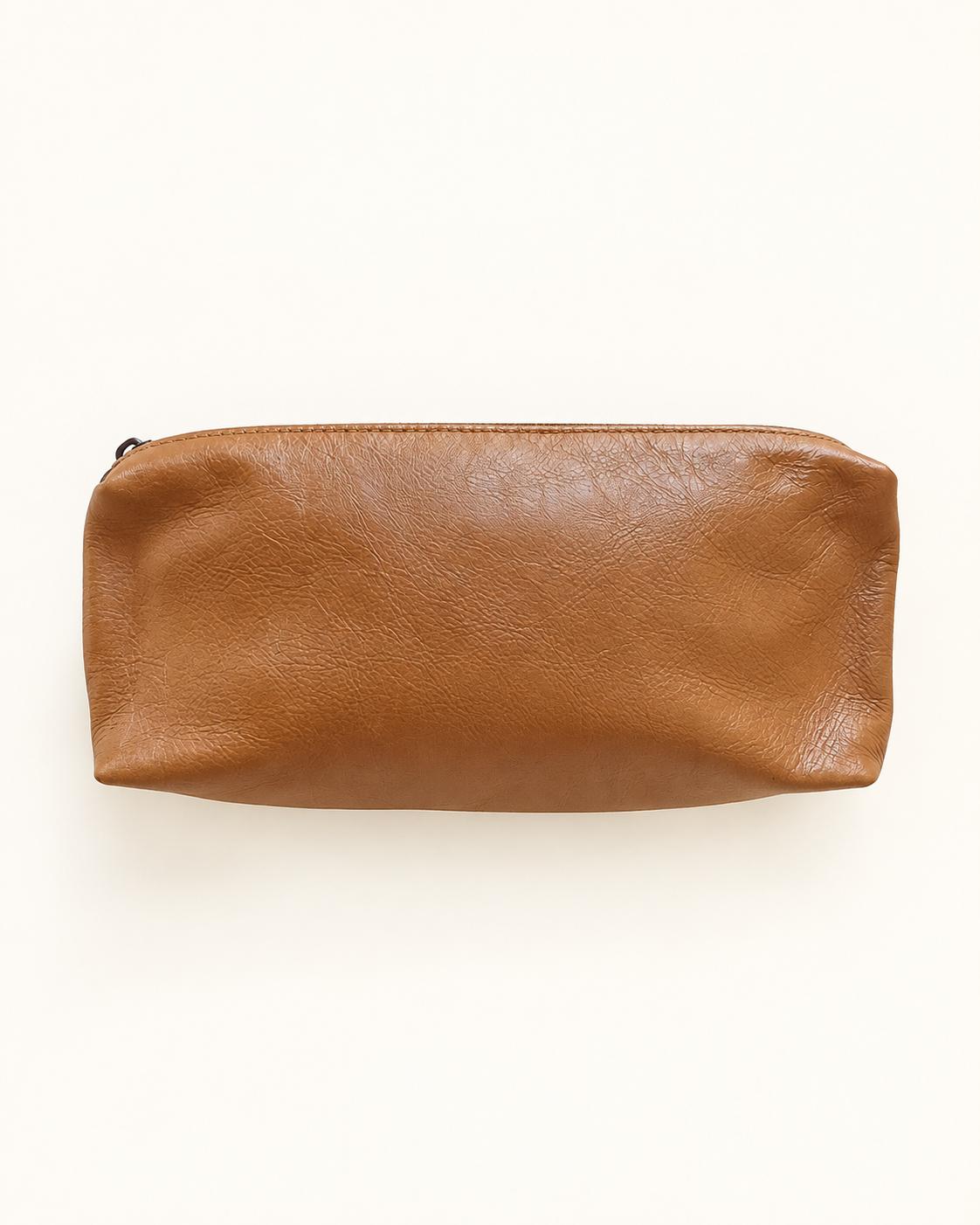 Genuine Leather Zipper Pouch - Assorted Sizes , photo 5