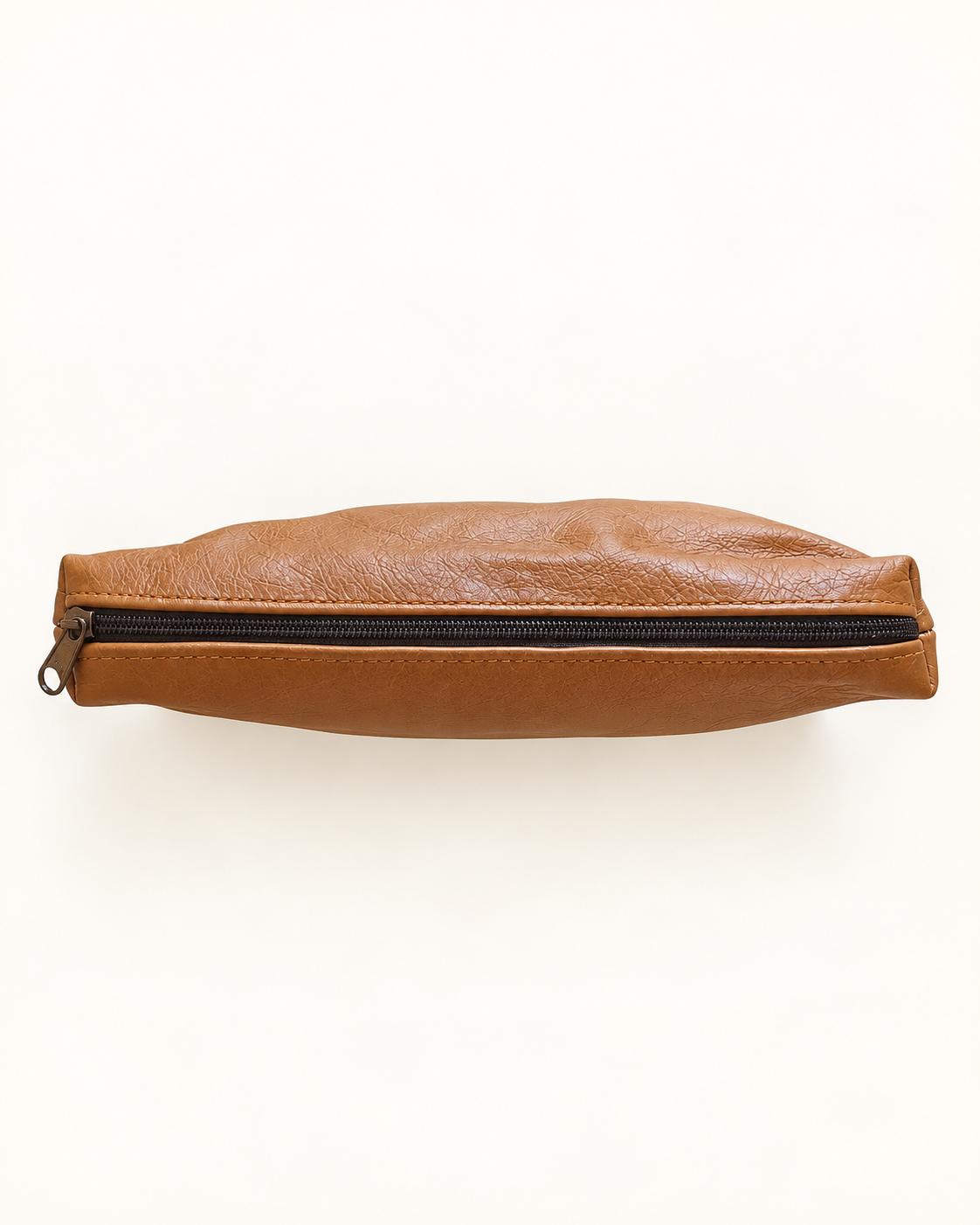 Genuine Leather Zipper Pouch - Assorted Sizes , photo 2