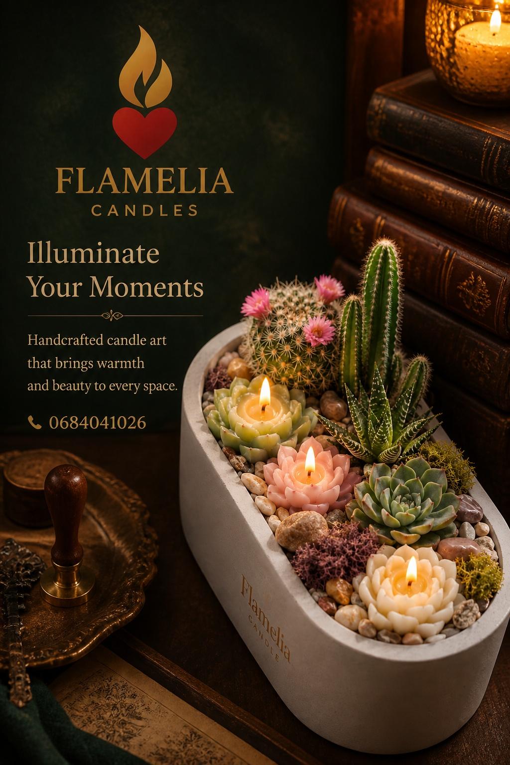 Cactus Garden Candle