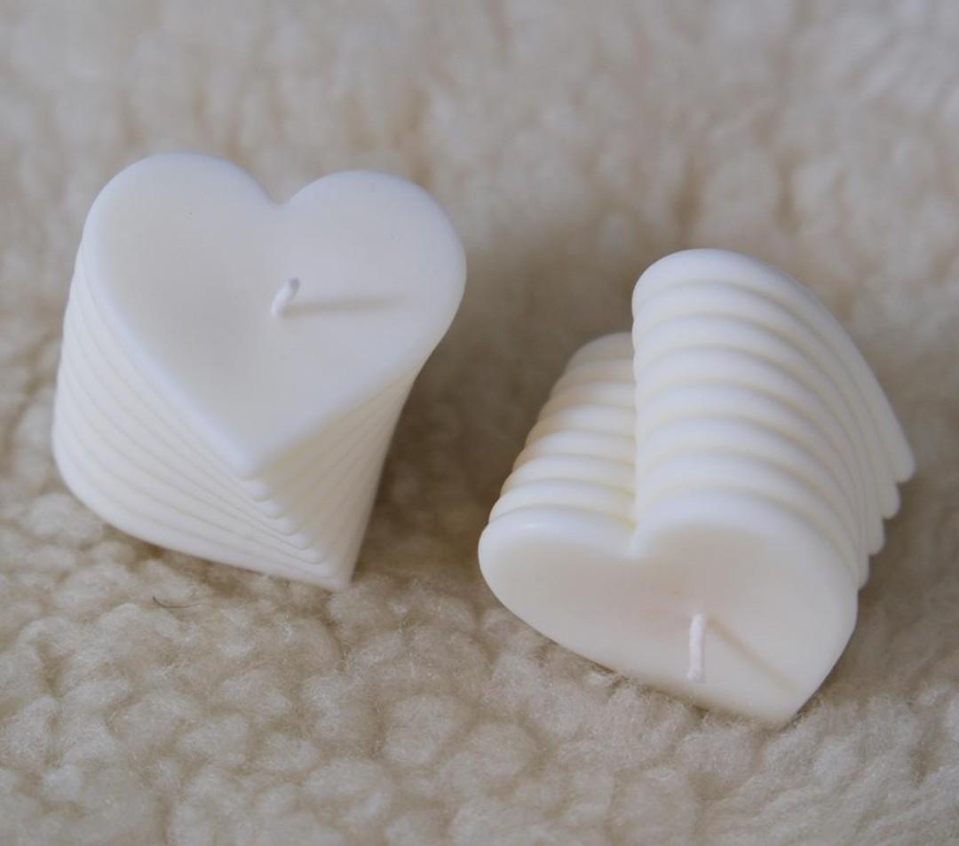 Rotating Heart Candle