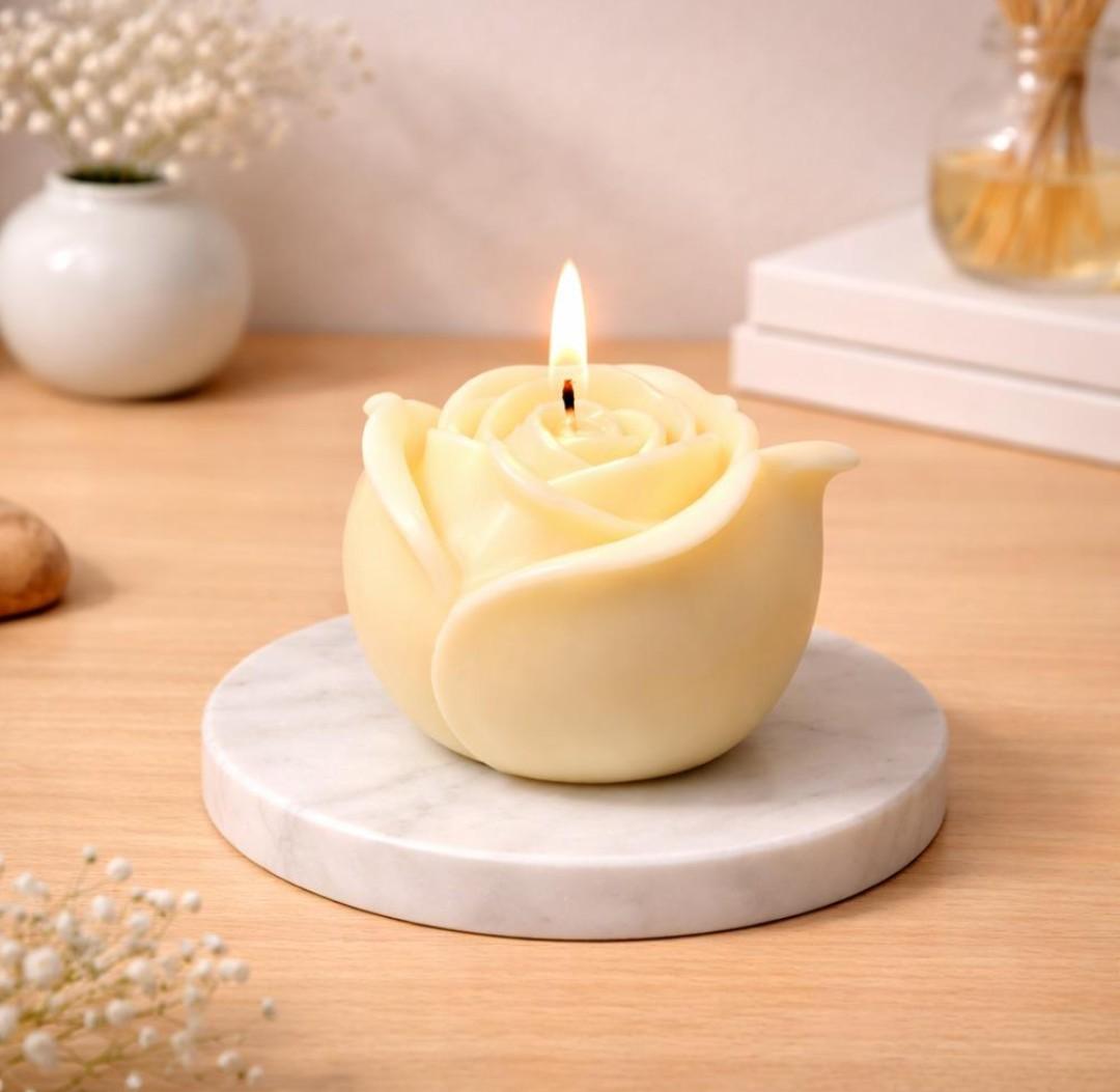 Mini Rose Candle