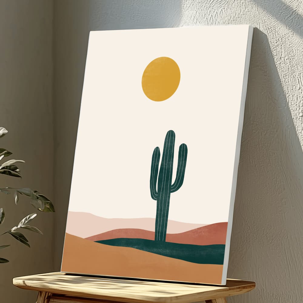 Mounted Wall Art Decor Vinyl Print - Vibrant, Elegant and Ready to Hang (A3-Size), photo 1