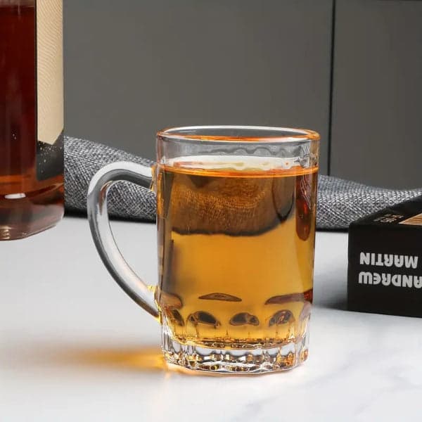 Mini Glass Teacups - Set of 6 Stylish Mini Turkish Glass Teacups (90ml), photo 1