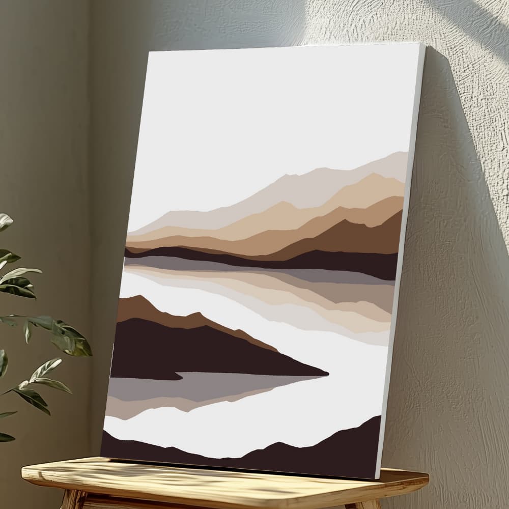 Mounted Wall Art Decor Vinyl Print - Vibrant, Elegant and Ready to Hang (A3-Size), photo 1