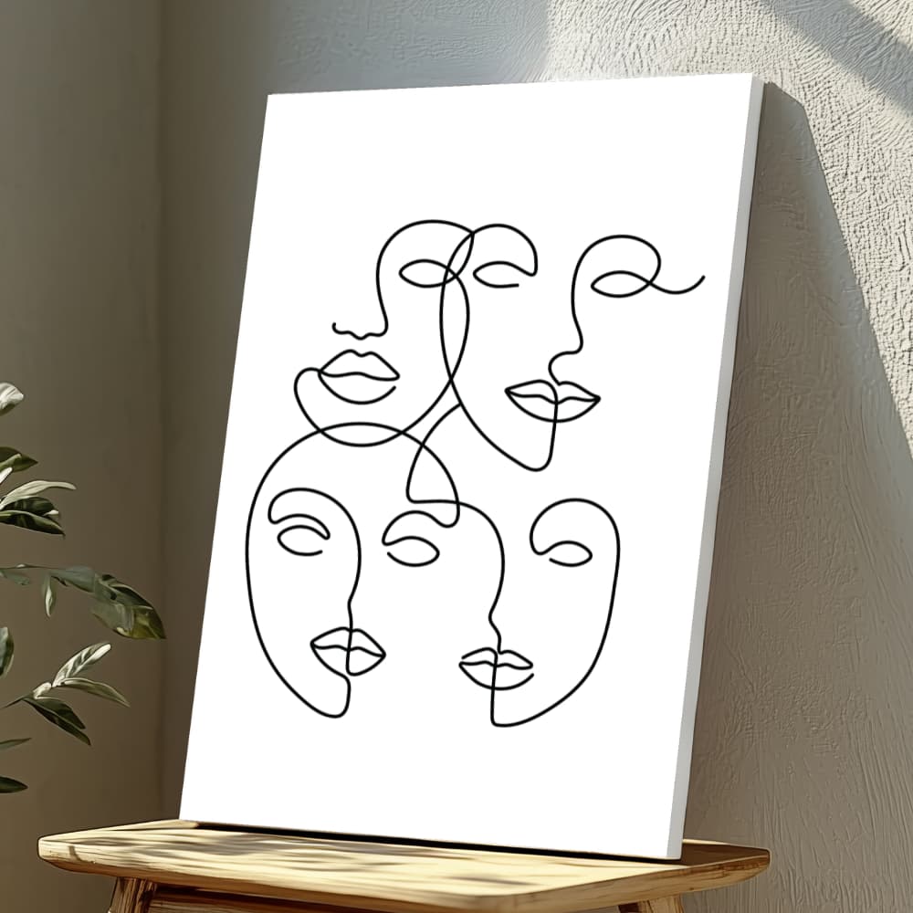 Mounted Wall Art Decor Vinyl Print - Vibrant, Elegant and Ready to Hang (A3-Size), photo 1