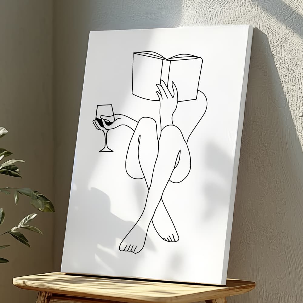Mounted Wall Art Decor Vinyl Print - Vibrant, Elegant and Ready to Hang (A3-Size), photo 1