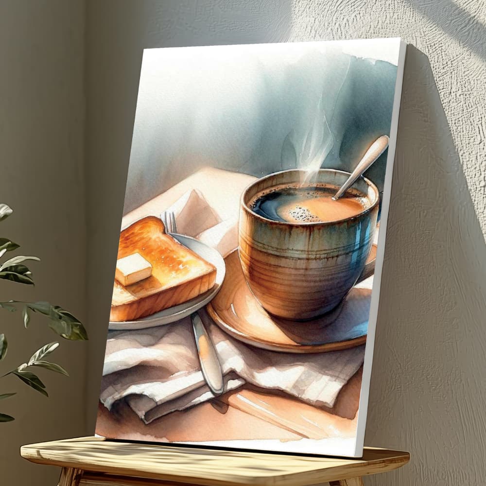 Mounted Wall Art Decor Vinyl Print - Vibrant, Elegant and Ready to Hang (A3-Size), photo 1