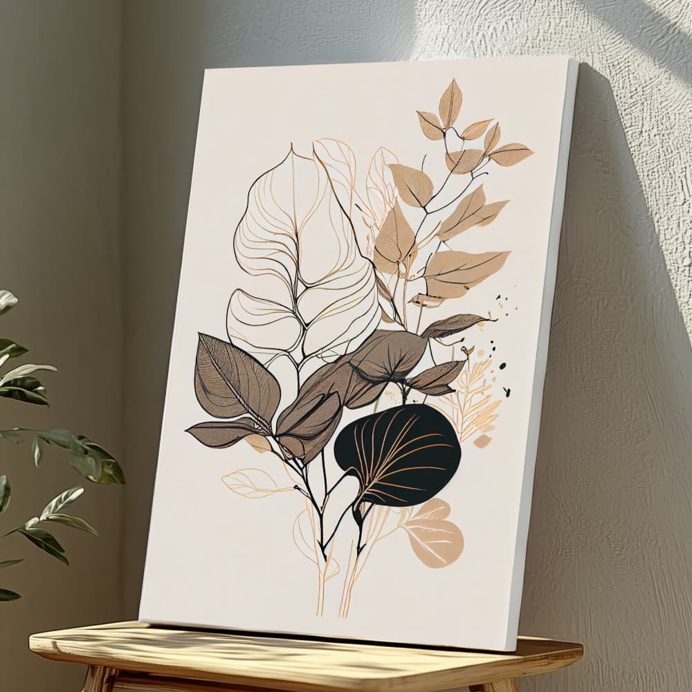 Mounted Wall Art Decor Vinyl Print - Vibrant, Elegant and Ready to Hang (A3-Size), photo 1