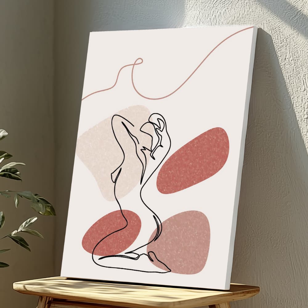 Mounted Wall Art Decor Vinyl Print - Vibrant, Elegant and Ready to Hang (A3-Size), photo 1
