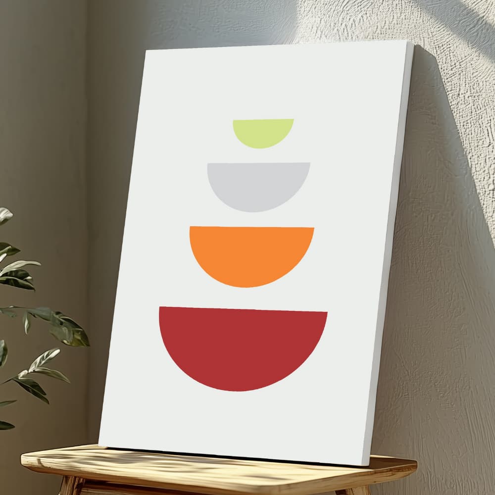 Mounted Wall Art Decor Vinyl Print - Vibrant, Elegant and Ready to Hang (A3-Size), photo 1