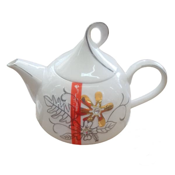 Stylish Design Porcelain Teapot with Tea Infuser, photo 2