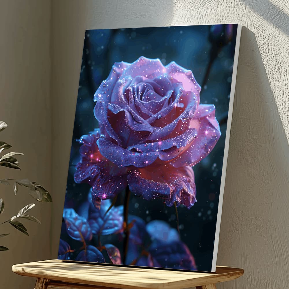Mounted Wall Art Decor Vinyl Print - Vibrant, Elegant and Ready to Hang (A3-Size), photo 1