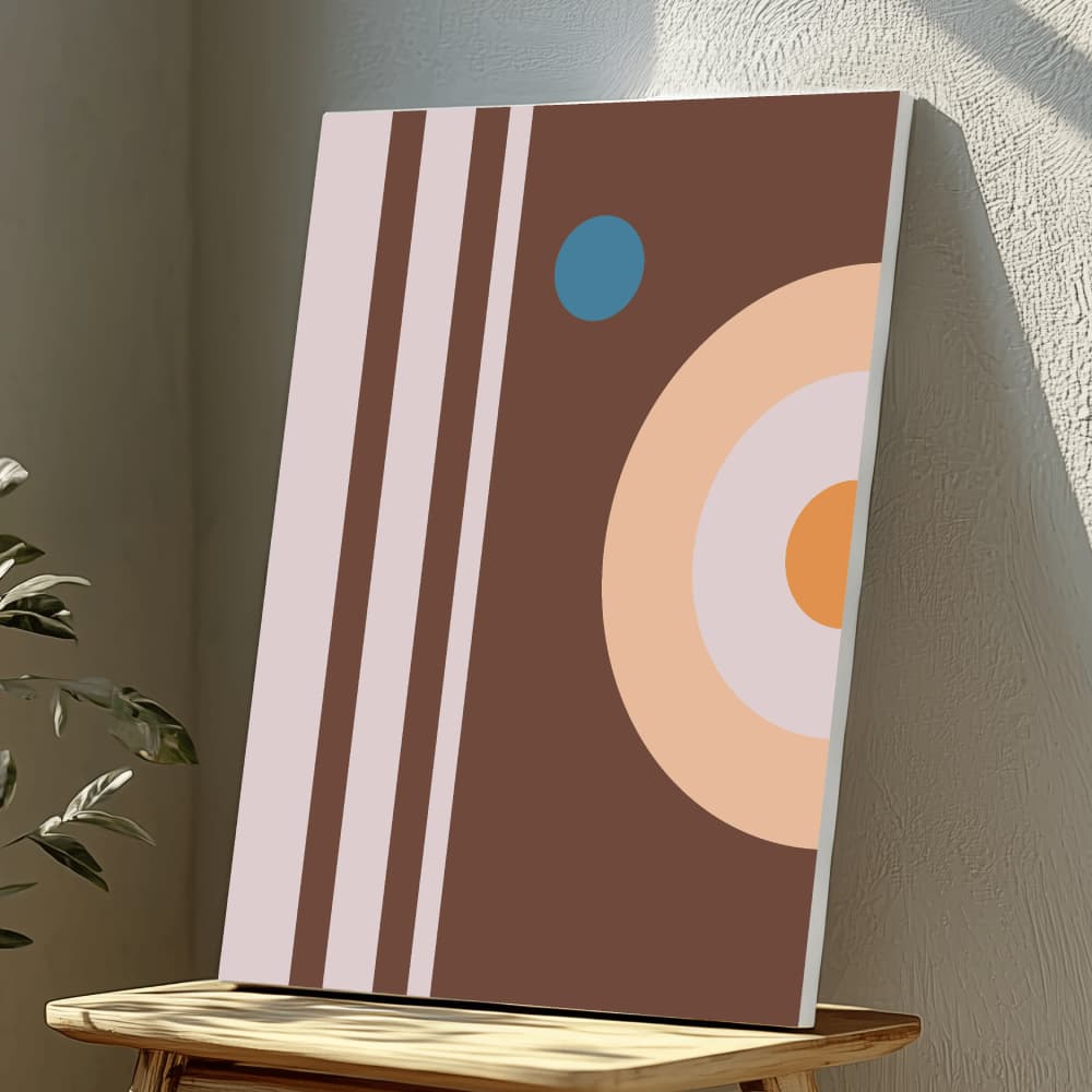 Mounted Wall Art Decor Vinyl Print - Vibrant, Elegant and Ready to Hang (A3-Size), photo 1