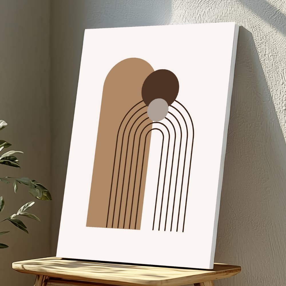 Mounted Wall Art Decor Vinyl Print - Vibrant, Elegant and Ready to Hang (A3-Size), photo 1