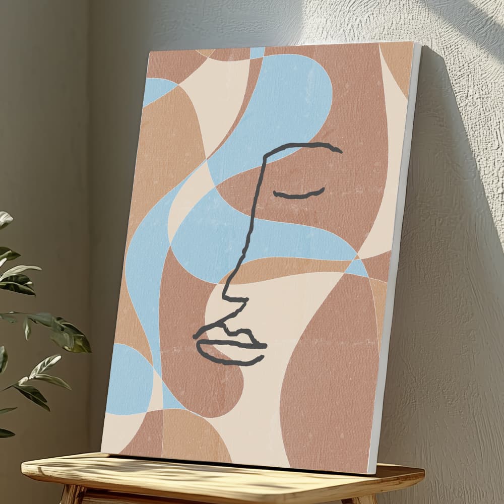 Mounted Wall Art Decor Vinyl Print - Vibrant, Elegant and Ready to Hang (A3-Size), photo 1