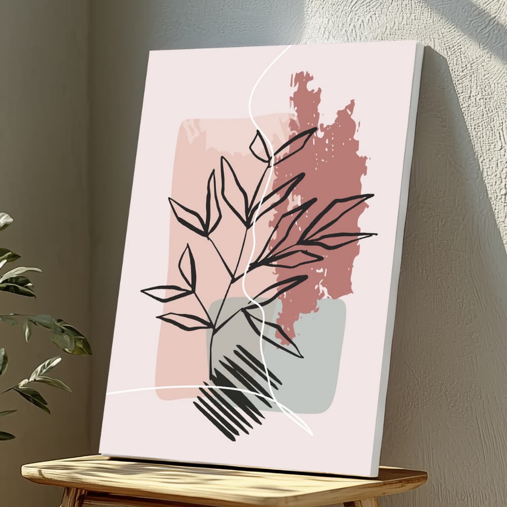 Mounted Wall Art Decor Vinyl Print - Vibrant, Elegant and Ready to Hang (A3-Size), photo 1