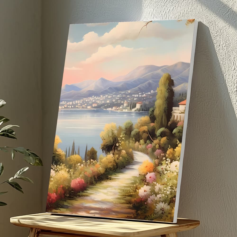 Mounted Wall Art Decor Vinyl Print - Vibrant, Elegant and Ready to Hang (A3-Size), photo 1