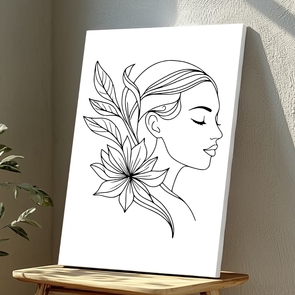 Mounted Wall Art Decor Vinyl Print - Vibrant, Elegant and Ready to Hang (A3-Size), photo 1