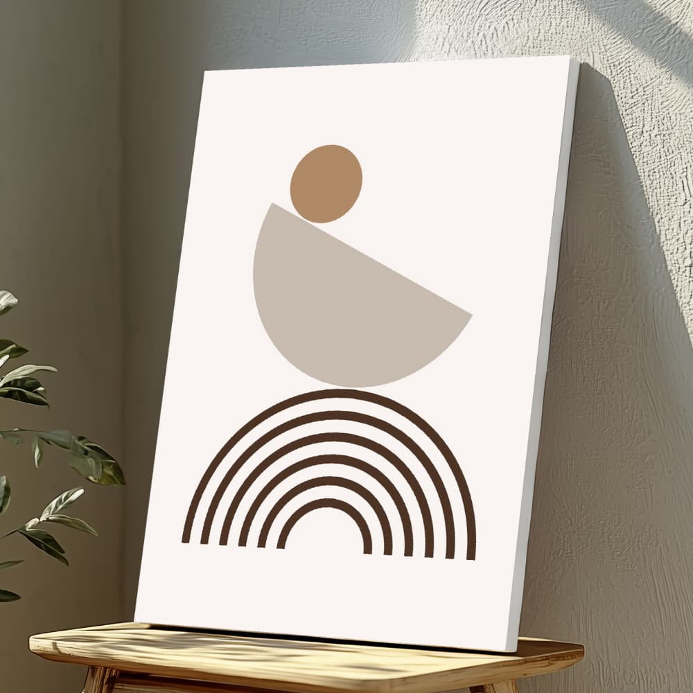 Mounted Wall Art Decor Vinyl Print - Vibrant, Elegant and Ready to Hang (A3-Size), photo 1