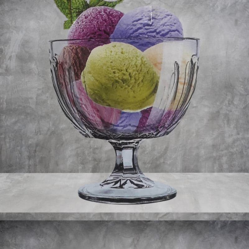 Set of 4 Large Versatile Stemmed Sundae Dessert Glasses (420ml), photo 1