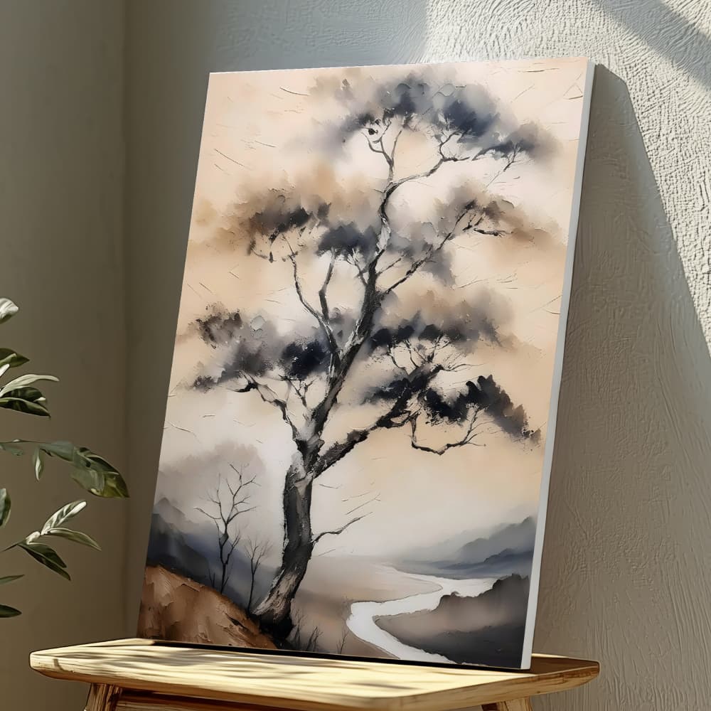 Mounted Wall Art Decor Vinyl Print - Vibrant, Elegant and Ready to Hang (A3-Size), photo 1