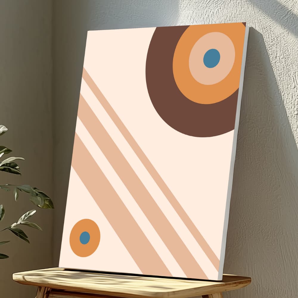 Mounted Wall Art Decor Vinyl Print - Vibrant, Elegant and Ready to Hang (A3-Size), photo 1
