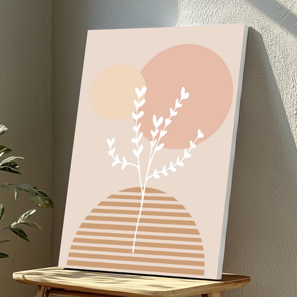 Mounted Wall Art Decor Vinyl Print - Vibrant, Elegant and Ready to Hang (A3-Size), photo 1