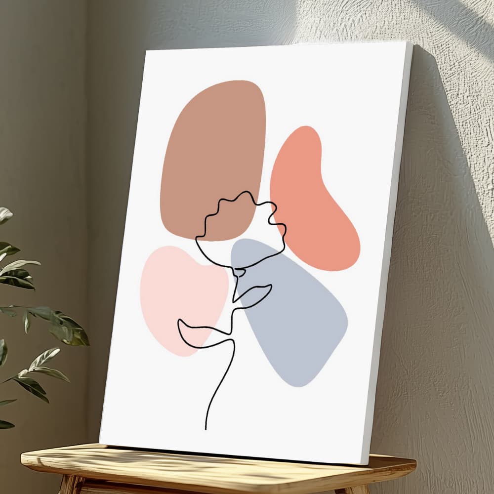 Mounted Wall Art Decor Vinyl Print - Vibrant, Elegant and Ready to Hang (A3-Size), photo 1