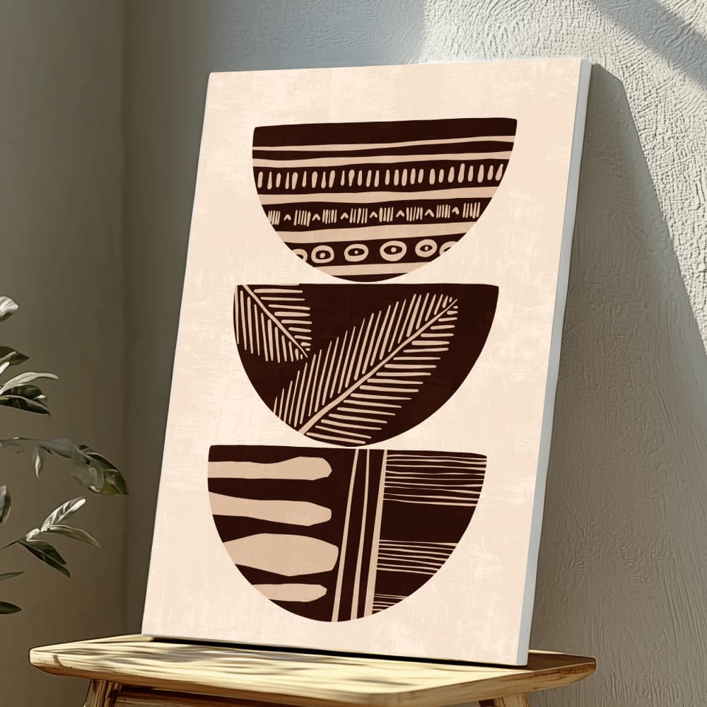 Mounted Wall Art Decor Vinyl Print - Vibrant, Elegant and Ready to Hang (A3-Size), photo 1