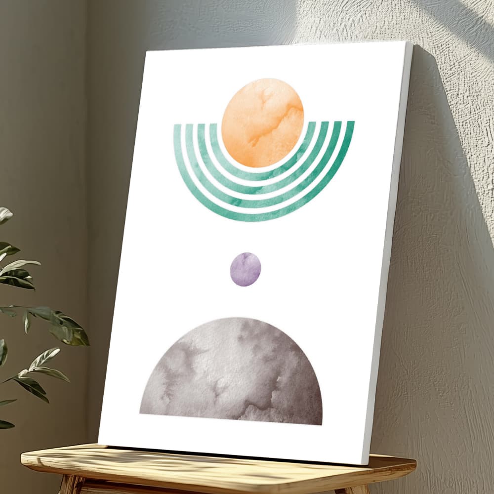 Mounted Wall Art Decor Vinyl Print - Vibrant, Elegant and Ready to Hang (A3-Size), photo 1