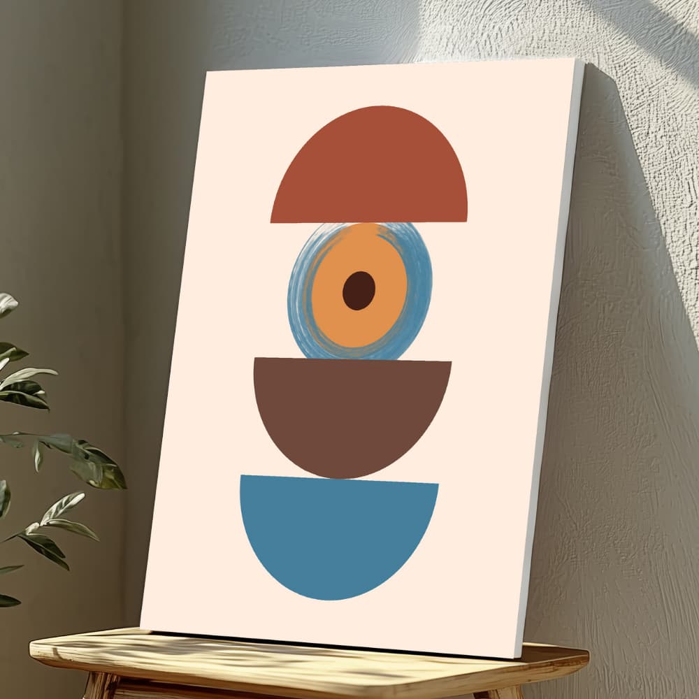 Mounted Wall Art Decor Vinyl Print - Vibrant, Elegant and Ready to Hang (A3-Size), photo 1