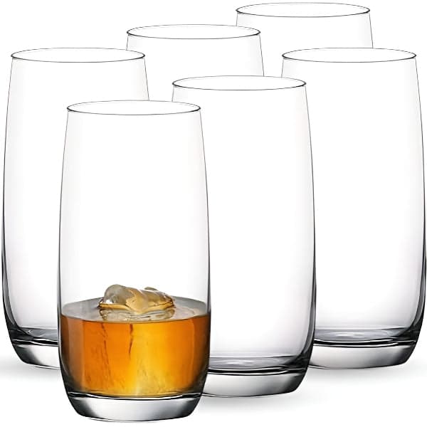 Highball Glasses - Set of 6 Highball Drinking Glasses (350ml), photo 2