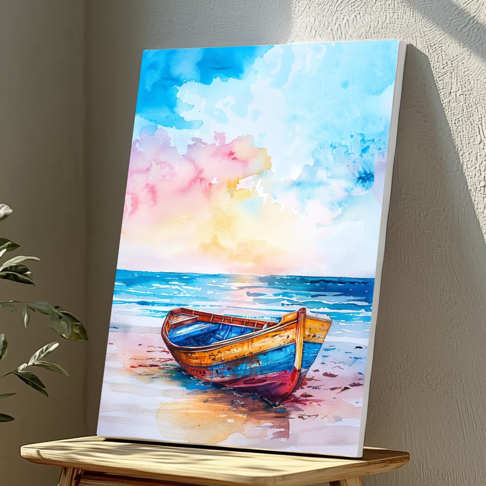 Mounted Wall Art Decor Vinyl Print - Vibrant, Elegant and Ready to Hang (A3-Size), photo 1