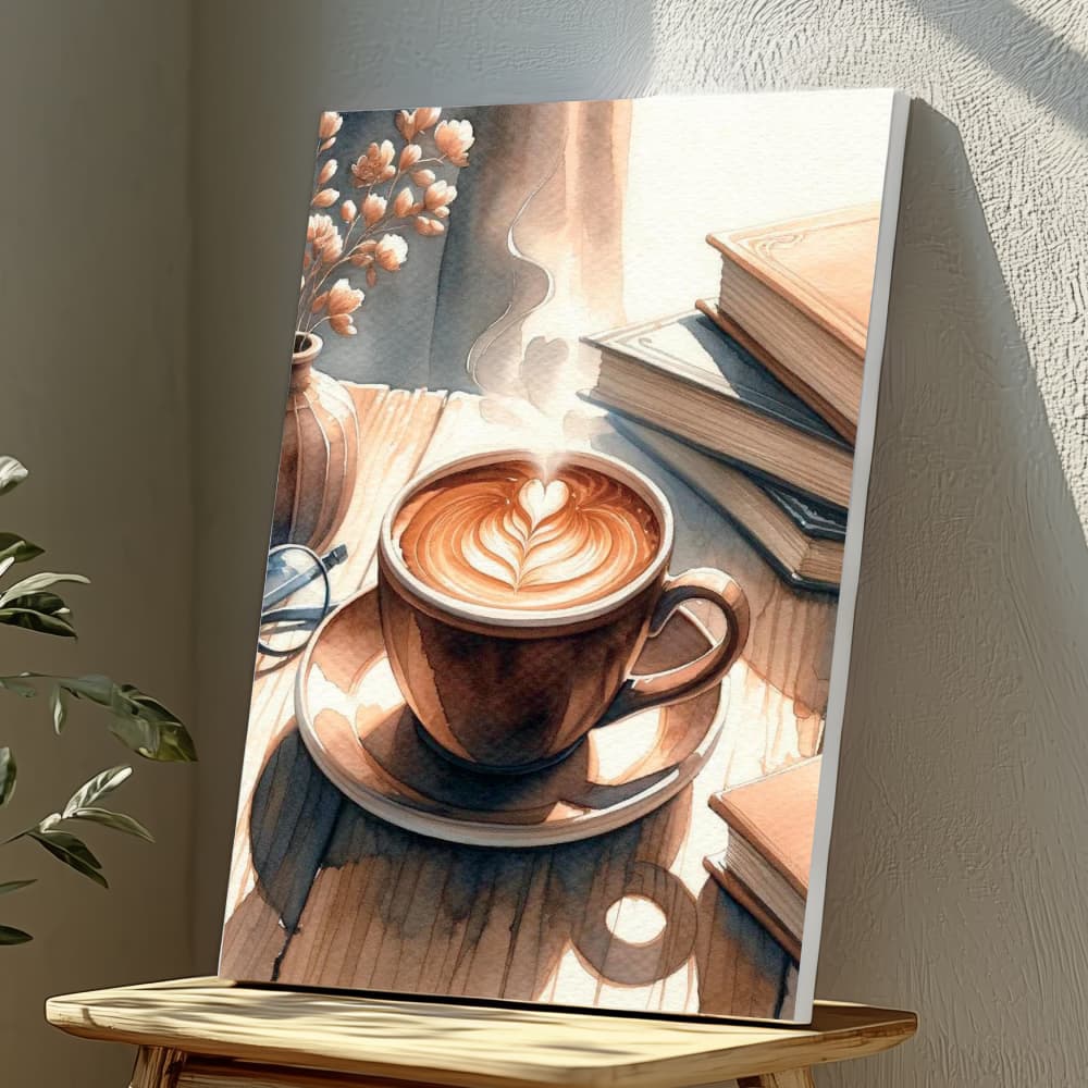 Mounted Wall Art Decor Vinyl Print - Vibrant, Elegant and Ready to Hang (A3-Size), photo 1