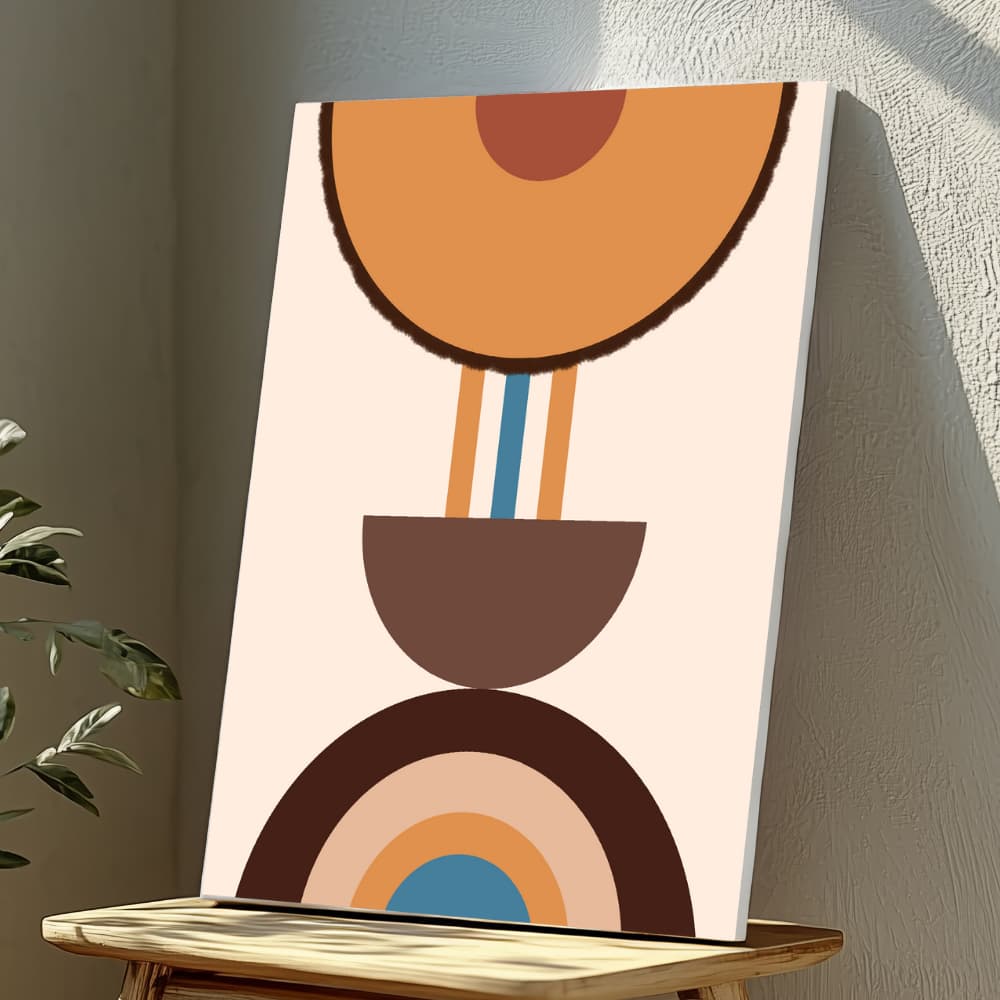 Mounted Wall Art Decor Vinyl Print - Vibrant, Elegant and Ready to Hang (A3-Size), photo 1