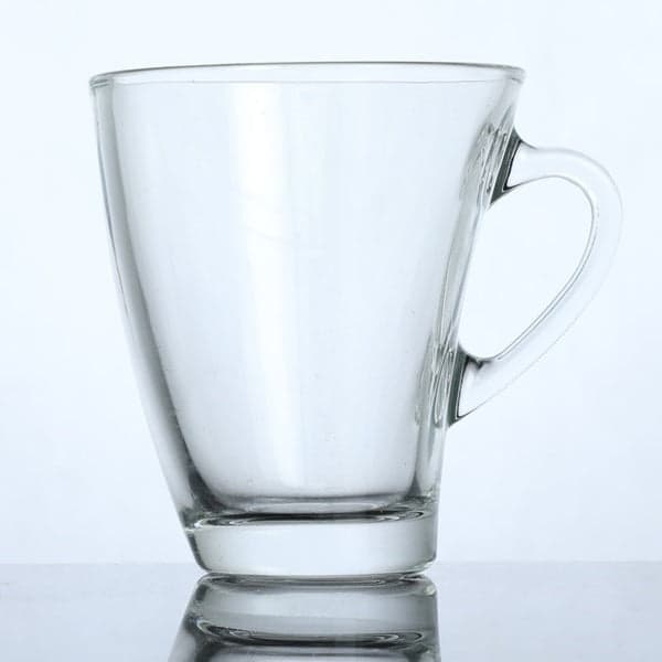 Glass Teacup Set - 6 Piece Elegant Clear Glass Tea and Coffee Mug Set (165ml), photo 5