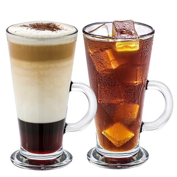 Irish Latte Glasses - Set of 6 Irish Latte Glasses with Handle, photo 2